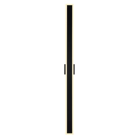 Cwi Lighting Malibu LED Integrated Black Outdoor Wall Light 1694W80-101